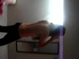 Brunette girl shows her titties