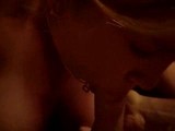 Blonde girl giving a good blow job