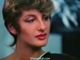 Classic blowjob and anal sex scene with 3 girls on 1 guy