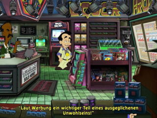 In diesem grafisch aufpolierten Abenteuer sind wir, in einer Stadt voller Suende, auf der Suche nach der großen Liebe.Tollpatschig wie Larry ist, stolpert er von einer lustigen Situation in die Andere