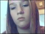 Teen bitch shows her tits