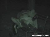 voyeur outdoor fuck on nightvision