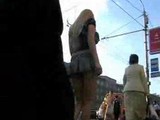 Girls in streets in Russia 1