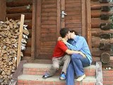 Russian Auntie And Nephew