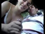 couple teen in a car !! nice blowjobs